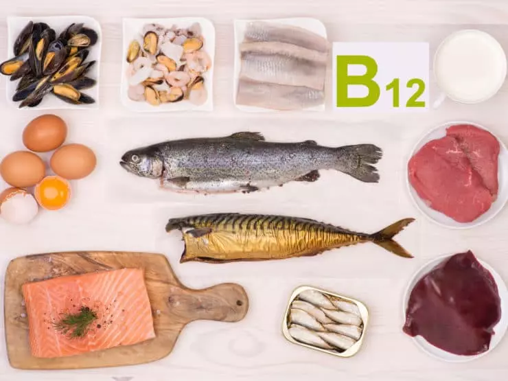 Продукты с витамином B12